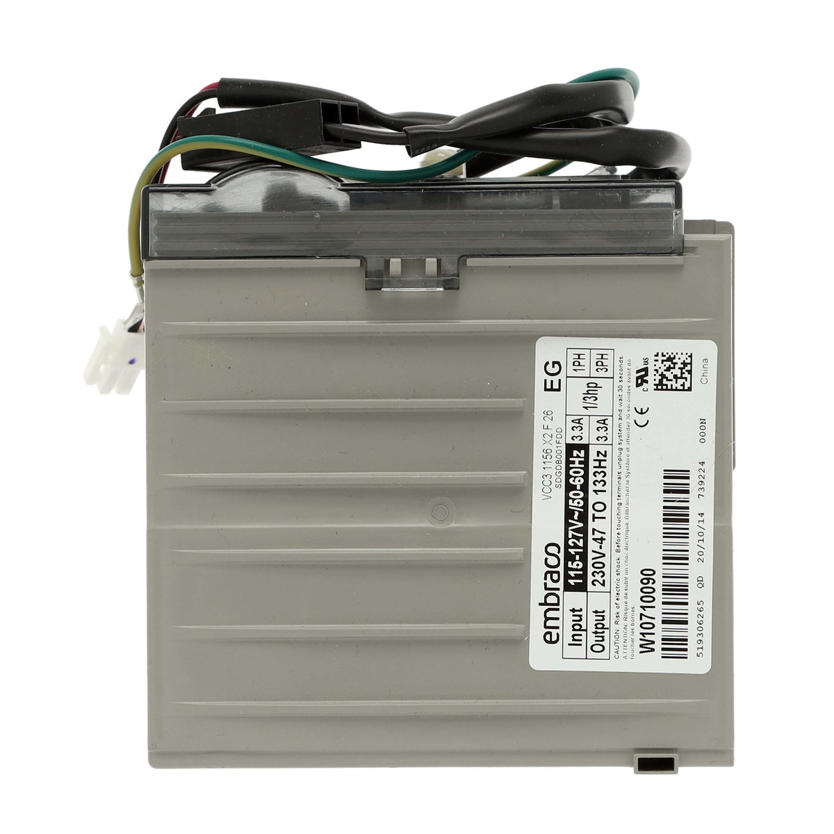 W11087200 - Genuine OEM Whirlpool Refrigerator Inverter Box